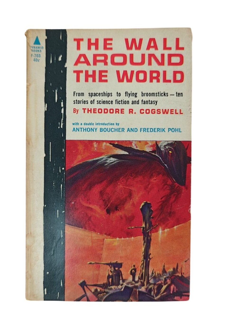 The Wall Around The World Theodore R. Cogswell Paperback 1962 Science Fiction